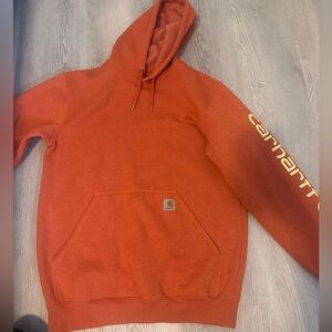 Orange carhartt hoodie
